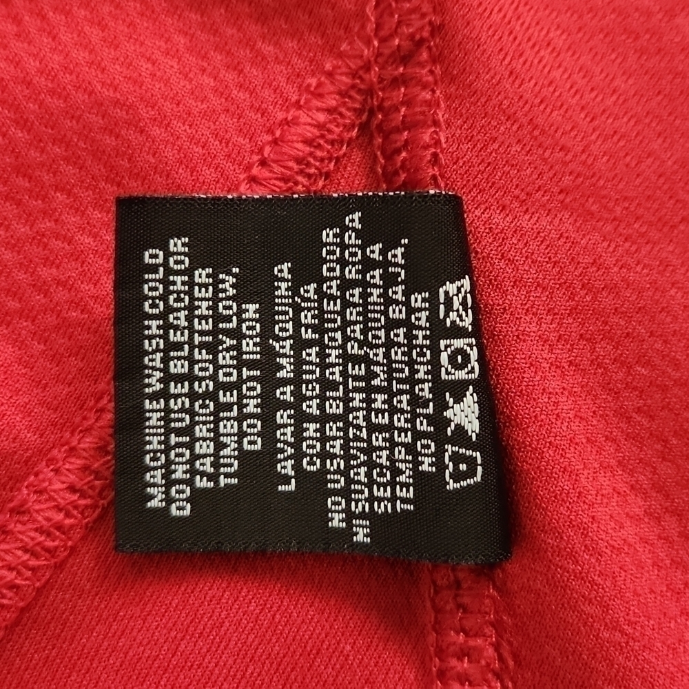 STARTER Red Athletic Fit Dri-Star T-shirt - Picture 7 of 9